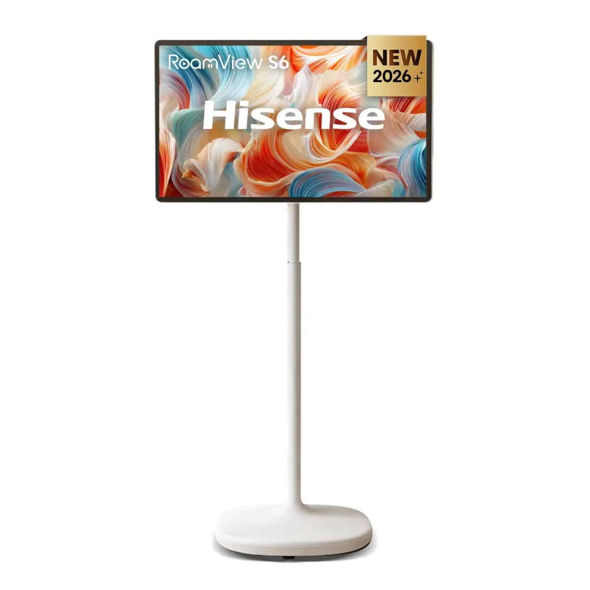Hisense 32S6S LED 81,3 cm (32 Zoll) Fernseher 4K Ultra HD (Weiß) 20019248