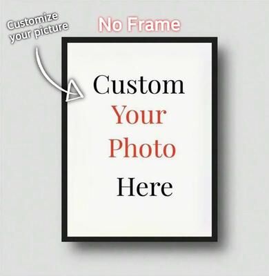 Uplift Picks Custom Photo Canvas Print For Personalized Wedding Family Pet Wall Art l 30cm 40cm