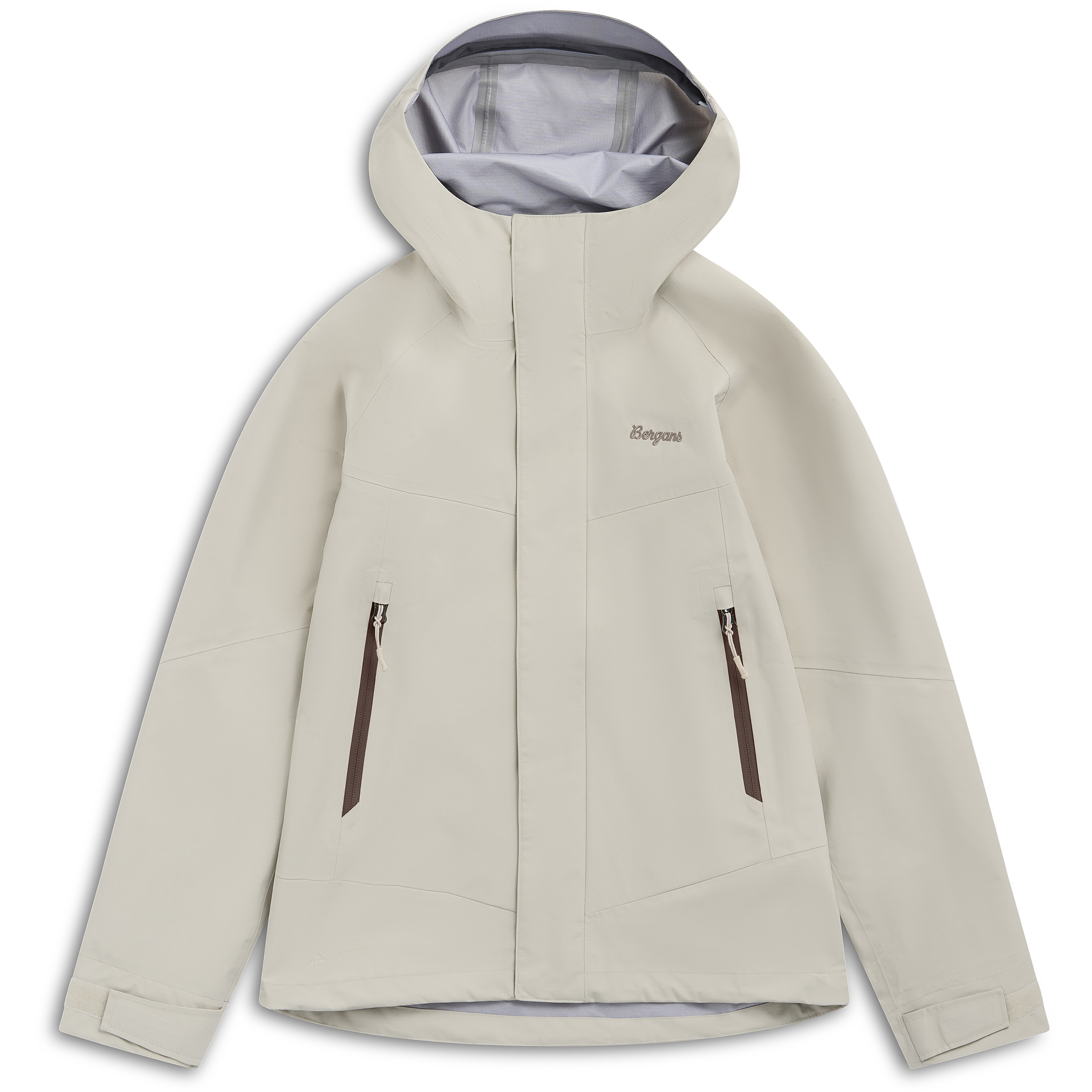 Bergans 3L Shell Kinder Regenjacke bone white Größe 140 Trekking Elastisch Wasserabweisend