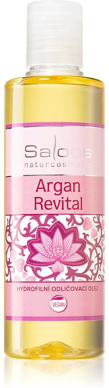 Saloos Make-up Removal Oil Argan Revital oil cleanser and makeup remover 200 ml