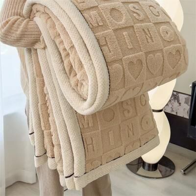 Uplift Picks Taffeta Velvet Carved Blanket Thick Double Sided Plush Throw 3 200x230 Cm