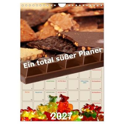 Ein total süßer Planer (Wandkalender 2027 DIN A4 hoch), CALVENDO Monatskalender
