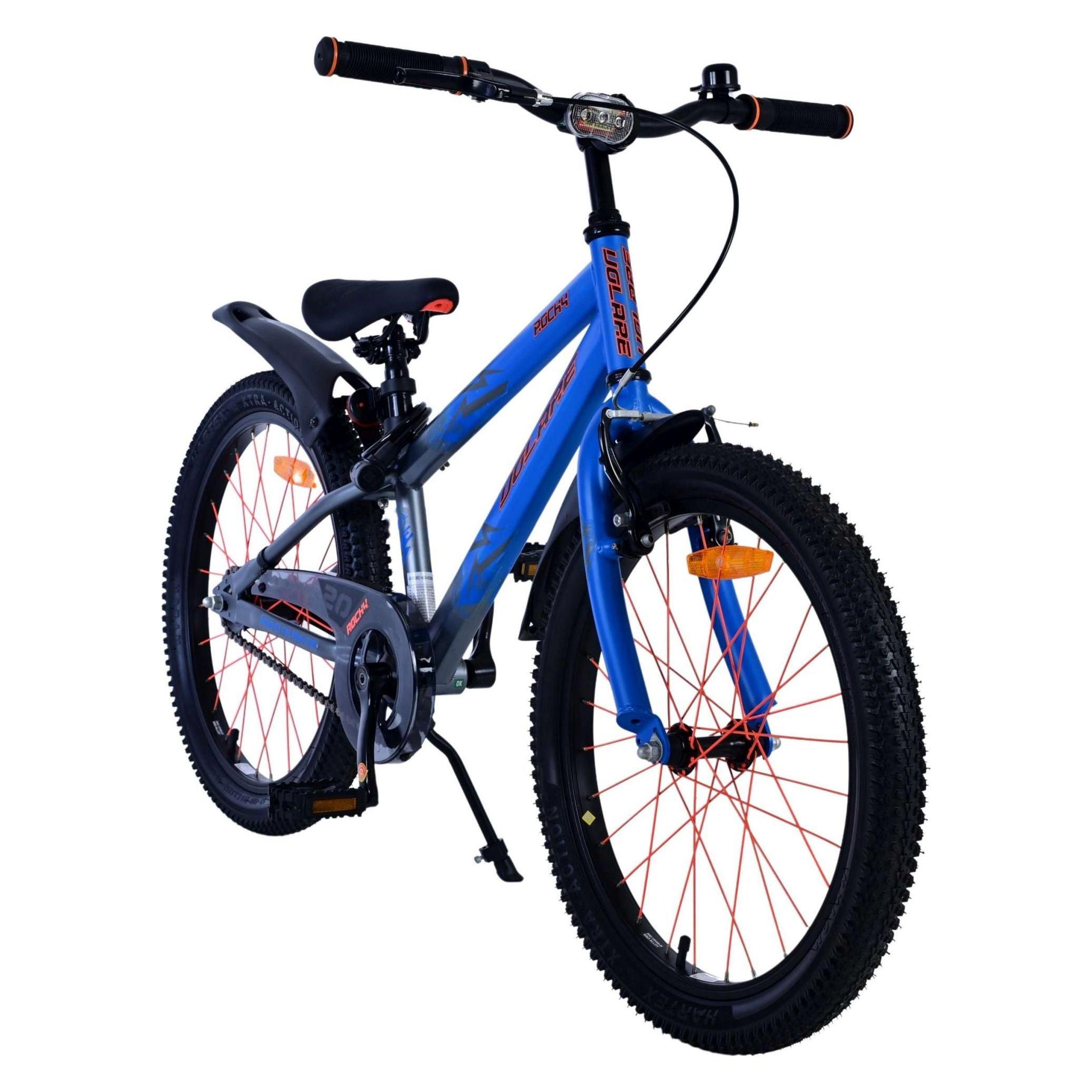 Volare Rocky Kinderfiets - Jongens - 20 inch - Blauw (42012) (20") (42012)