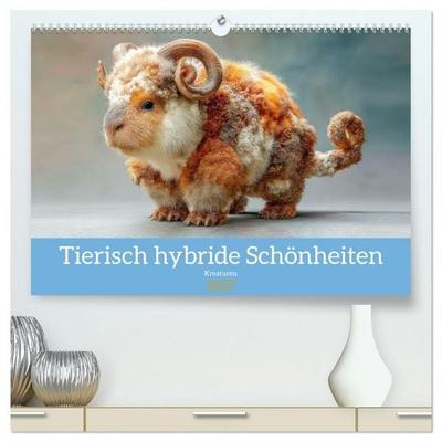 Tierisch hybride Schönheiten - Kreaturen (hochwertiger Premium Wandkalender 2027 DIN A2 quer), Kunstdruck in Hochglanz