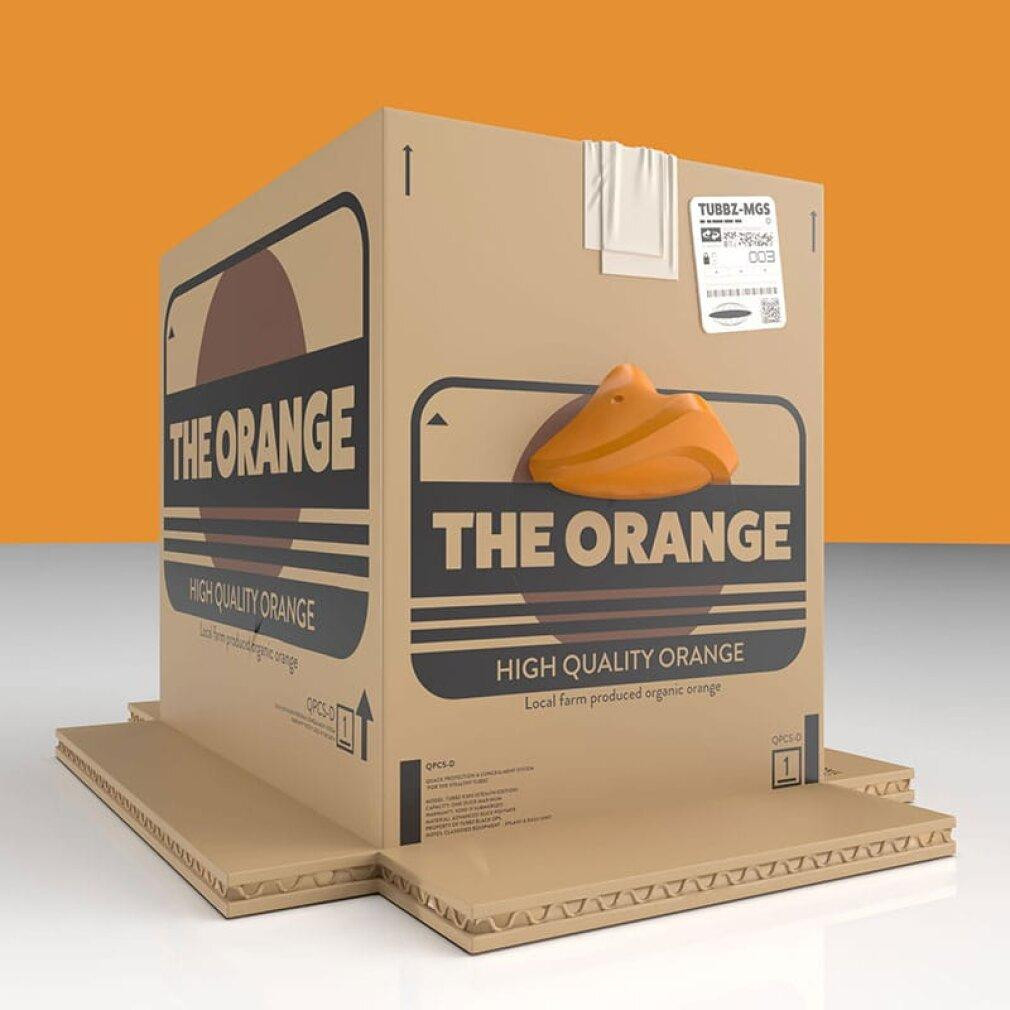 Numskull Metal Gear Solid Tubbz PVC-figuur The Orange Box, 10 cm