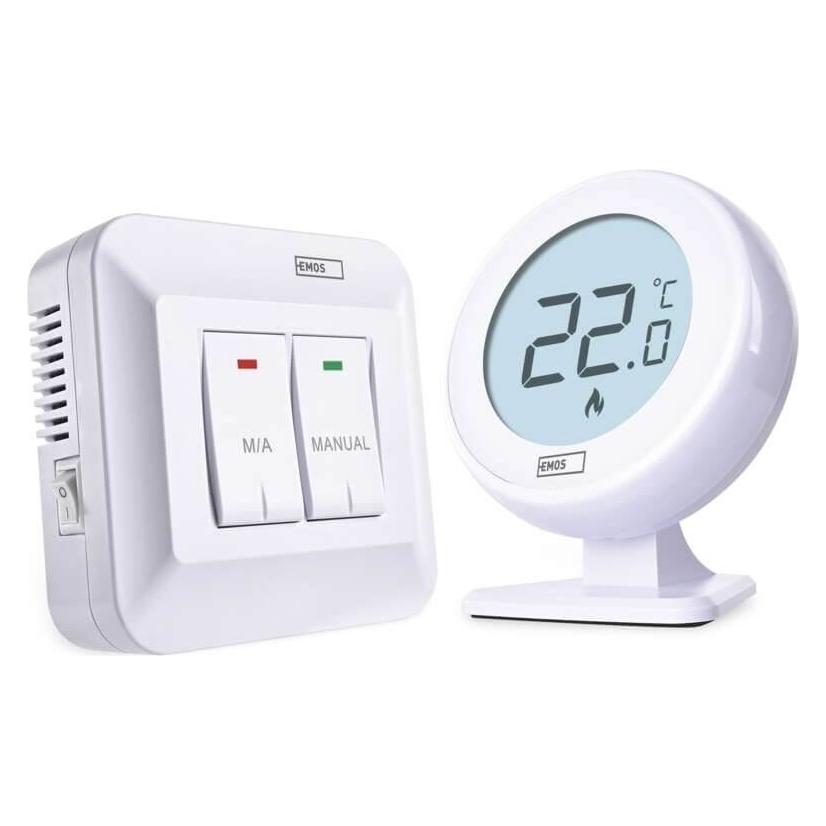 Emos Raumthermostat manuell kabellos 5-35°C variable Hysterese P5618 (77912593)