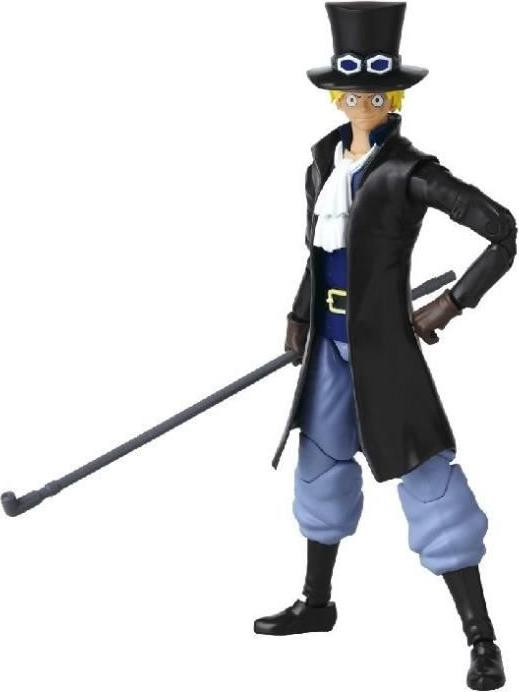 Bandai Anime Heroes One Piece Sabo figuur, 17 cm, met 16 articulatierpunten