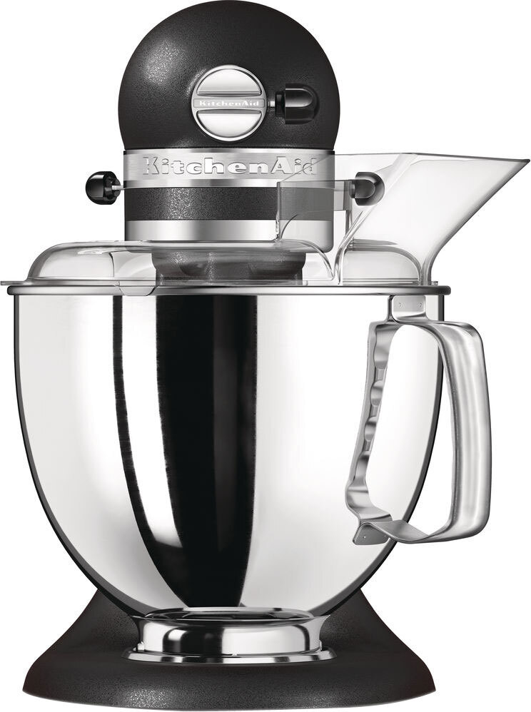 KitchenAid 5KSM175PS KÃ1/4chenmaschine, Edelstahlgehäuse, 300 Watt, 4,8 l Behälter, 10 Geschwindigkeiten