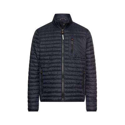 Steppjacke CAMEL ACTIVE, Herren, Gr. XXL, blau (schwarz navy), Steppware, Obermaterial: 100% Polyamid, unifarben, hüftbedeckend, Rundhals, elastischer Bund, Jacken Steppjacke, mit Stehkragen und Reißverschlusstaschen