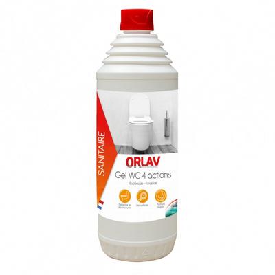 Desinfizierender Entkalker - WC-Gel 4 Aktionen - Kanister 1L - ORLAV