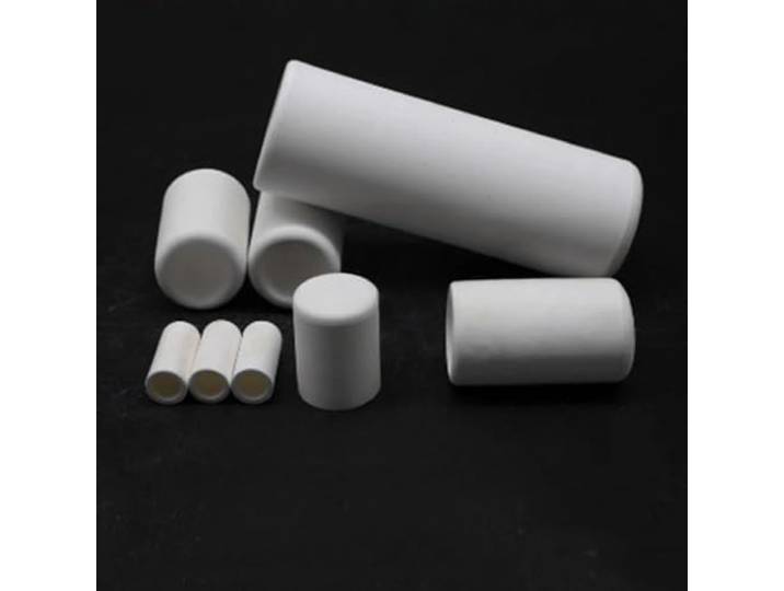 Hochreiner MgO-Tiegel, 2200 ℃, Keramikbecher for Metallschmelzlabor, Verwendung 1 Stück(50x40x118mm)