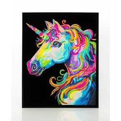 DIAMOND DOTZ - Diamond Painting Neon Einhorn