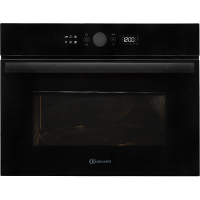 BAUKNECHT Backofen mit Mikrowelle "BMW47DMK", schwarz, B:59,5cm H:45,5cm T:56cm, Backöfen, Perfekt für wenig Platz: Backofen und Mikrowelle für knusprige Speisen