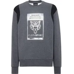 PLEIN SPORT Sweatshirt TIGER, Größe L in Grau 72