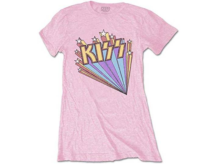 T-Shirt # Xl Pink Femmina # Stars
