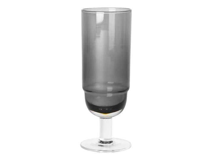 Broste Copenhagen Verre à champagne Nordic Bistro 20 cl Smoke-clear