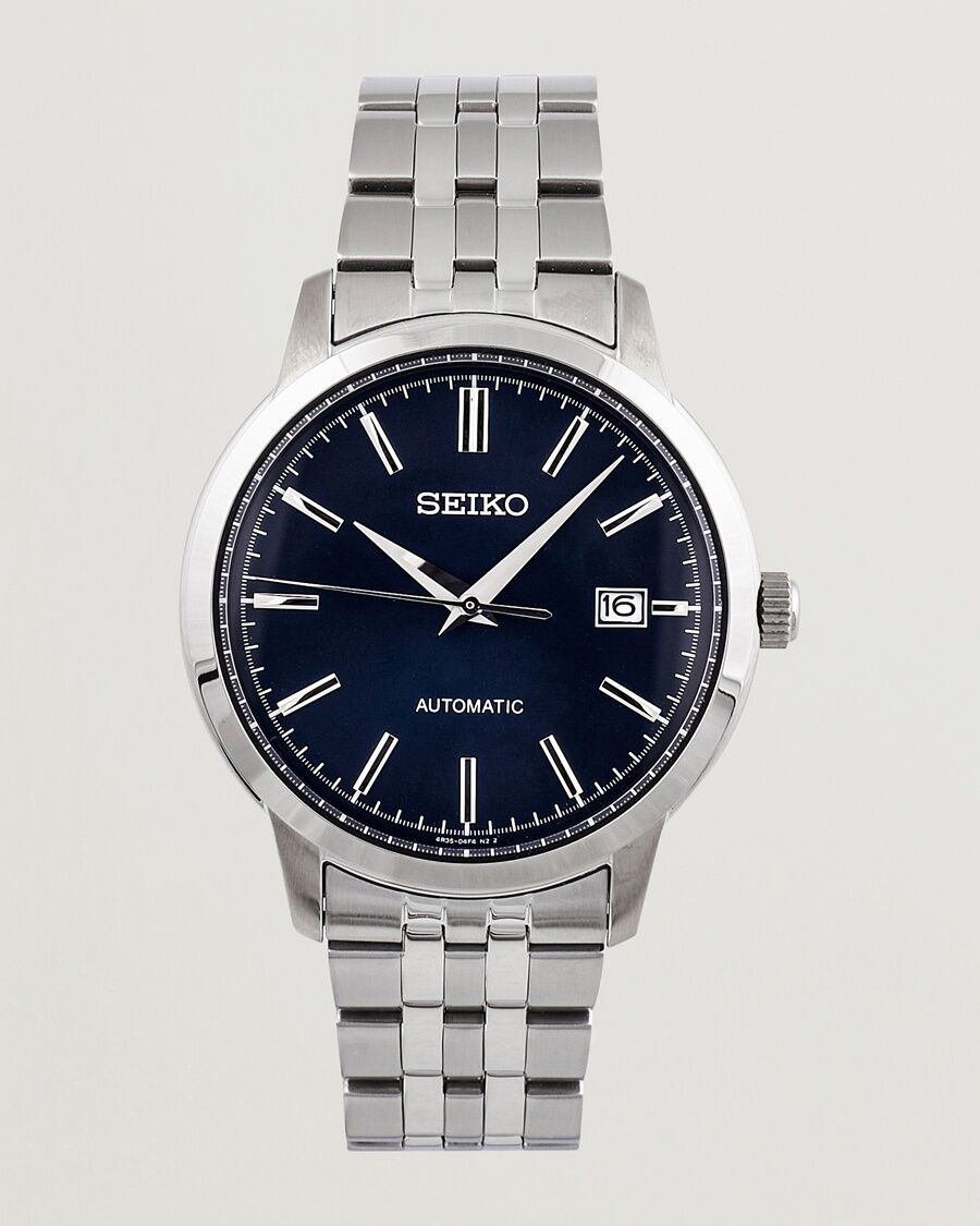 Seiko Conceptual Automatic 41mm Steel Blue Dial men One size Sølv,Blå