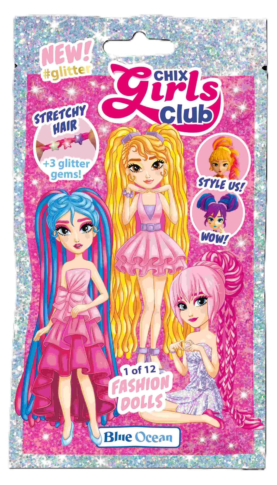 Blue Ocean Entertainment Chix Girls Club Figuurtje, Mix, 1 stuk