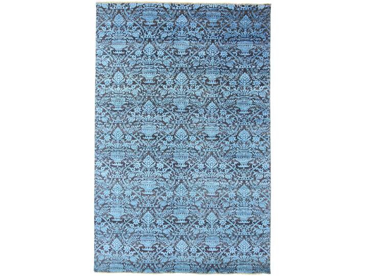 Sindhi Teppich 195x297 Handgeknüpft Modern Orientteppich Designteppich