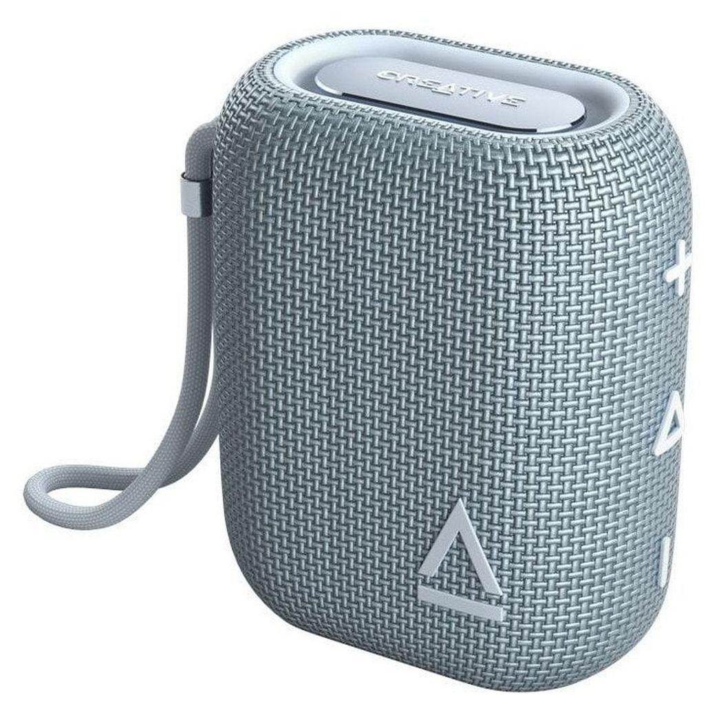 Creative MuVo Flex draadloze Bluetooth speaker, waterdicht, grijs