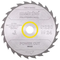 Metabo Sägeblatt power cut wood professional WZ 20° - 628011000