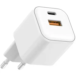 Fontastic USB Ultra Schnell-Reiselader Mini GaNto20 weiss