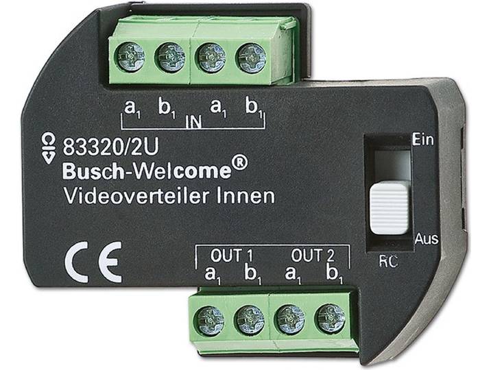 Busch-Jaeger Videoverdeler binnen UP\, 2-voudig (83320/2 U)\, 2CKA008300A0042