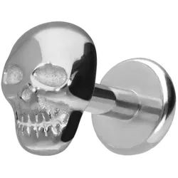Titan Labret mit Push Fit TOTENKOPF