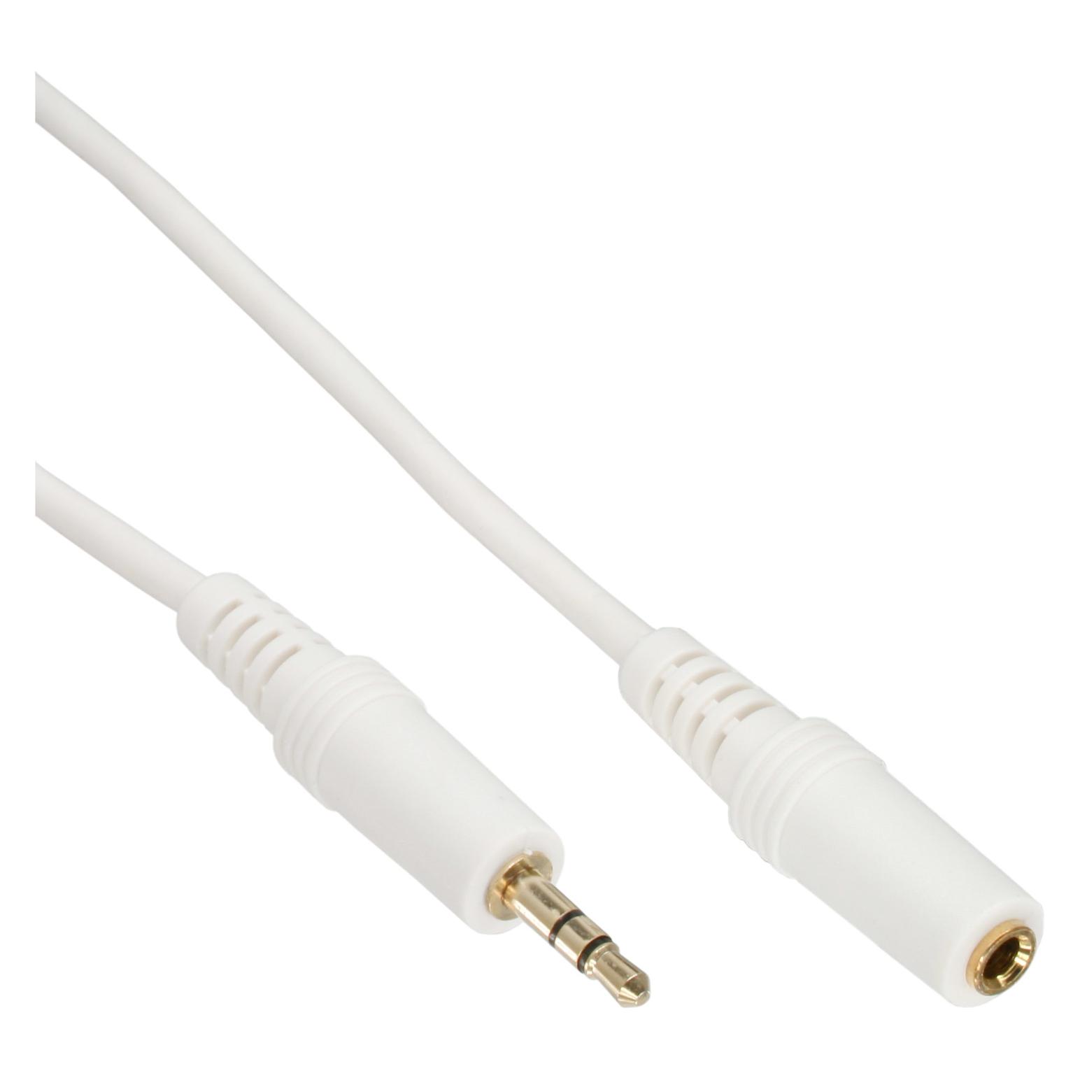 InLine Klinke Verlängerung (10 m, AUX Kabel) (99937W)