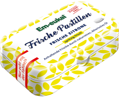 Dr. C. SOLDAN GmbH EM-EUKAL Frische Pastillen Zitrone zuckerfrei 20 g 06440214