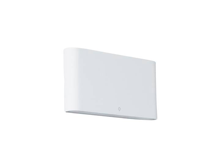 Applique murale blanche 17,5 cm avec LED IP65 - Batt