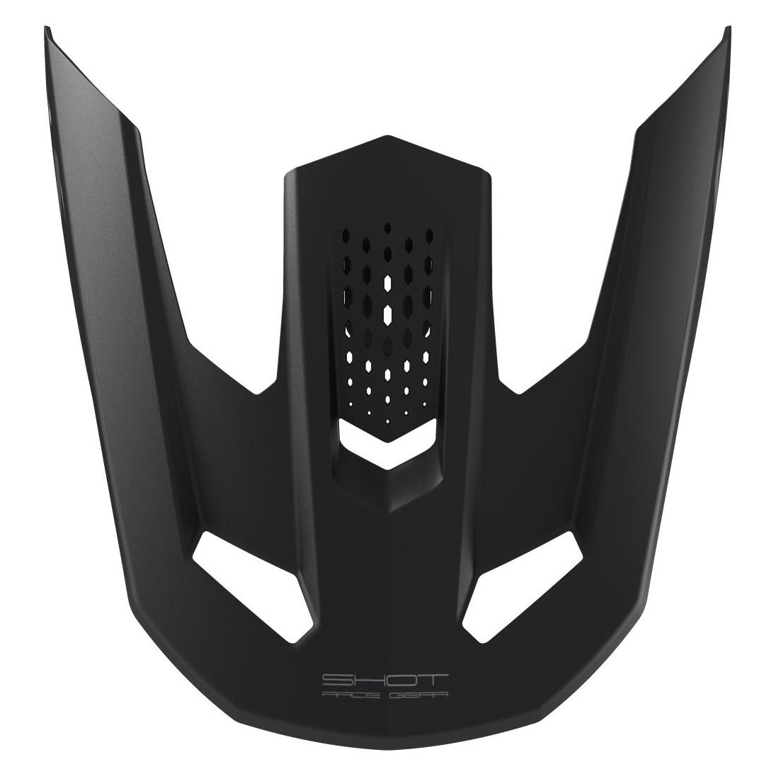 Shot SPEED SOLID Helmschild matt schwarz (A05-21OB-S01-P01)