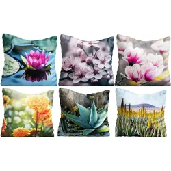 Kissen OUTDOOR FLOWER (BL 45x45 cm) - BL 45x45 cm