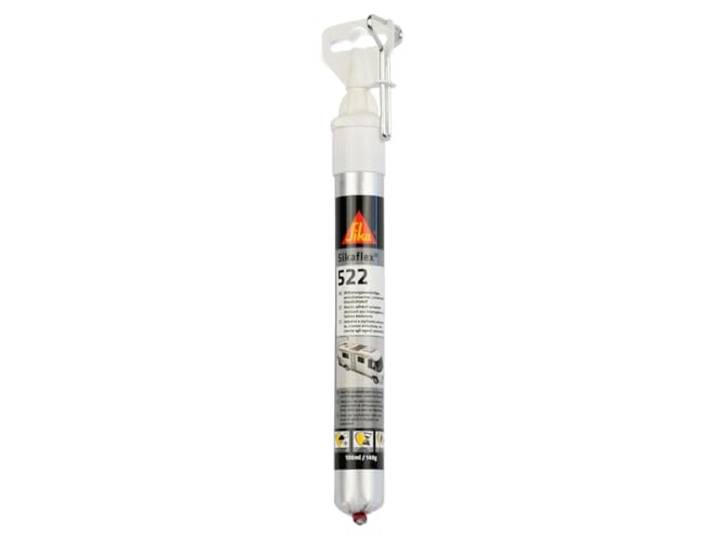SIKA - Mastic-colle caravane - Sikaflex 522 - Blanc - 100ml Jointoiement de caravanes et camping-cars - Mutli-usages - Résistant aux UV - Intérieur et extérieur