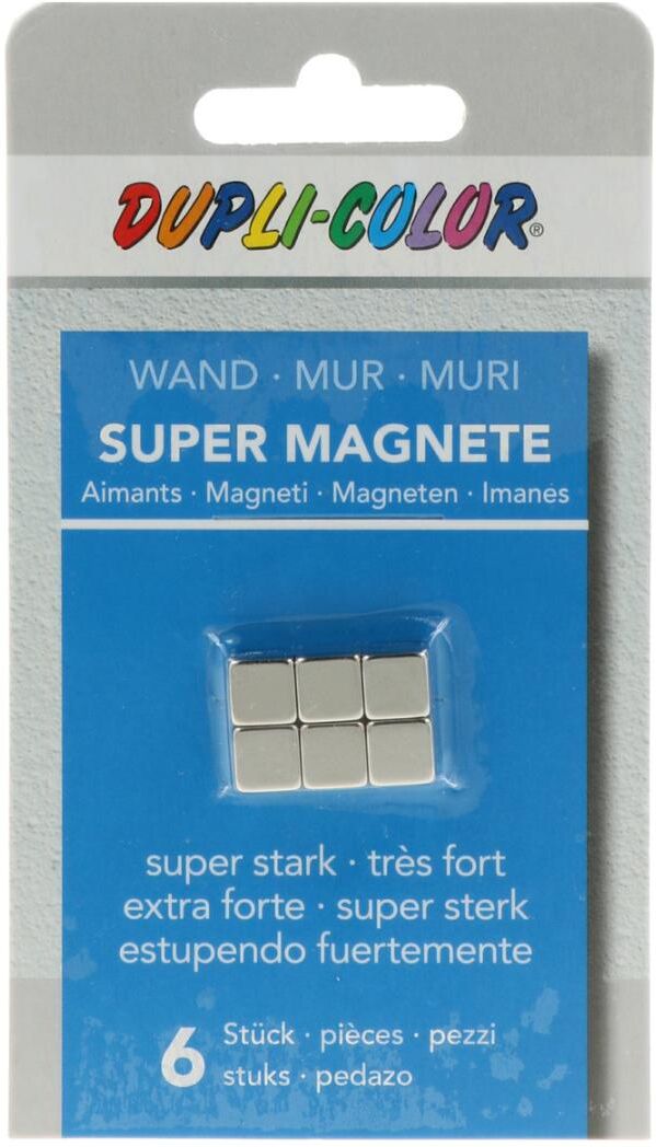 european aerosols DUPLI-COLOR Super Magnete Set mit 6 Würfel