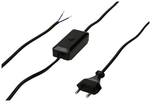 Max Hauri Schnurdimmer universal Schwarz Schaltleistung (max.) 100W 1St.