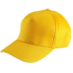 Basecap mit Druckknopf "02/116" - gelb