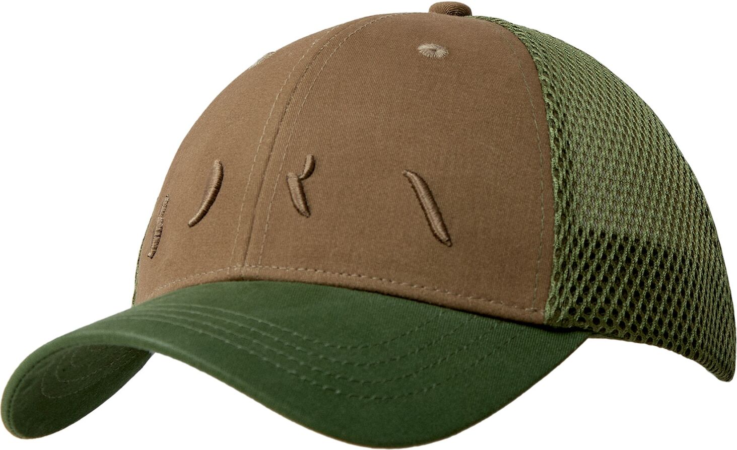 Born Gorra de deporte de hombre Atuel Living Yoga. Verde militar