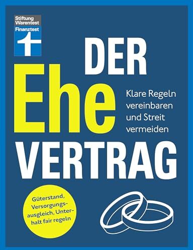 Karin Wroblowski - Der Ehevertrag - rechtliche Grundlagen, individuelle Vereinbarungen, Rechte und Pflichten: Klare Regeln vereinbaren und Streit vermeiden Güterstand, Versorgungsausgleich, Unterhalt fair regeln - Preis vom 04.10.2026 03:51:26 h