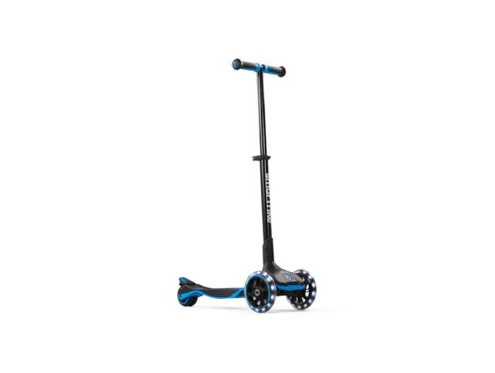 smarTrike Xtend Kickboard - XL LED Räder Lean-to-Steer Faltbarer Roller für Kinder Alter 3-12 Jahre Blau