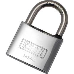 Kasp K14550D Vorhängeschloss 50 mm verschieden schließend Edelstahl Schlüsselschloss