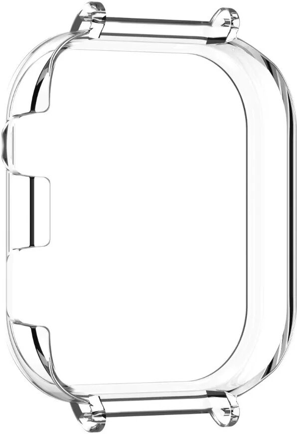 INF Transparenter PC-Uhrenrahmen kompatibel mit Redmi Watch 6 — 20mm Bandanschluss Schutzgehäuse Transparent