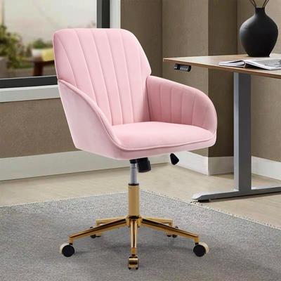 Adjustable Ergonomic Swivel Chair ,Long Sitting Comfort for Home Bedroom