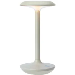 MARKSLÖJD Petit Tischleuchte Grau/Beige wiederaufladbar