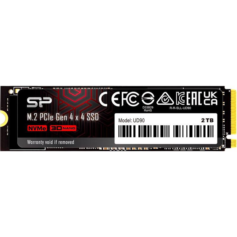 2TB Silicon Power UD90 M.2 2280 PCIe 4.0 x4 3D NAND (SP02KGBP44UD9005)