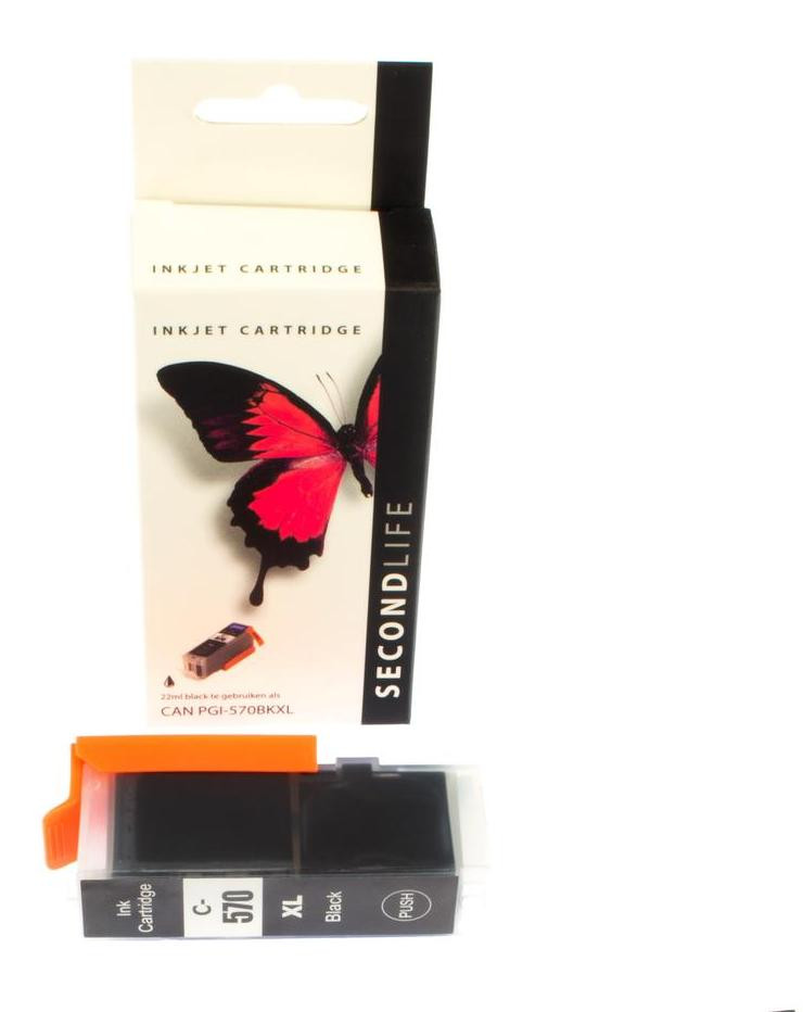 Canon PGI 570 XL Black SecondLife inktcartridge