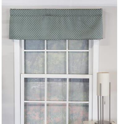 RLF Home Quality Freckled Tailored Valances - 50x14
