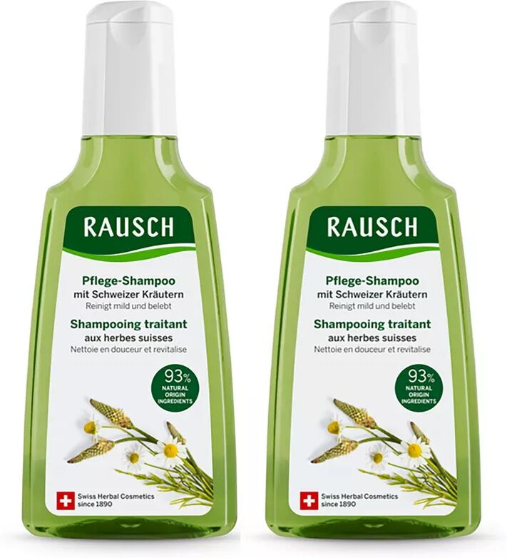 Rausch - Schweizer Kräuter Pflege-Shampoo Duo, Duo Shampoo SchweizerKräuter, Set