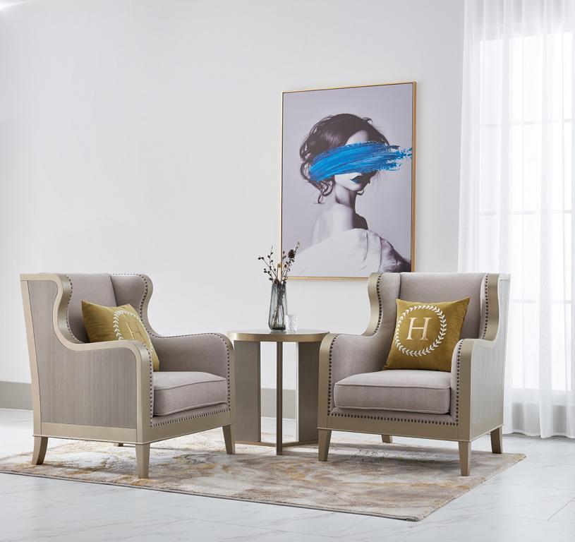 Einrichtung Einsitzer Relax Club Luxus Sessel Design Stuhl Dubai Hotel Möbel