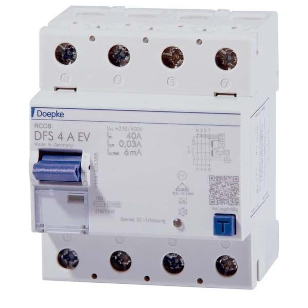 Doepke FI-Schalter DFS4 040-4/0.03-A EV 09134818